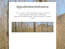 Tablet Screenshot of agroambienteaniene.com